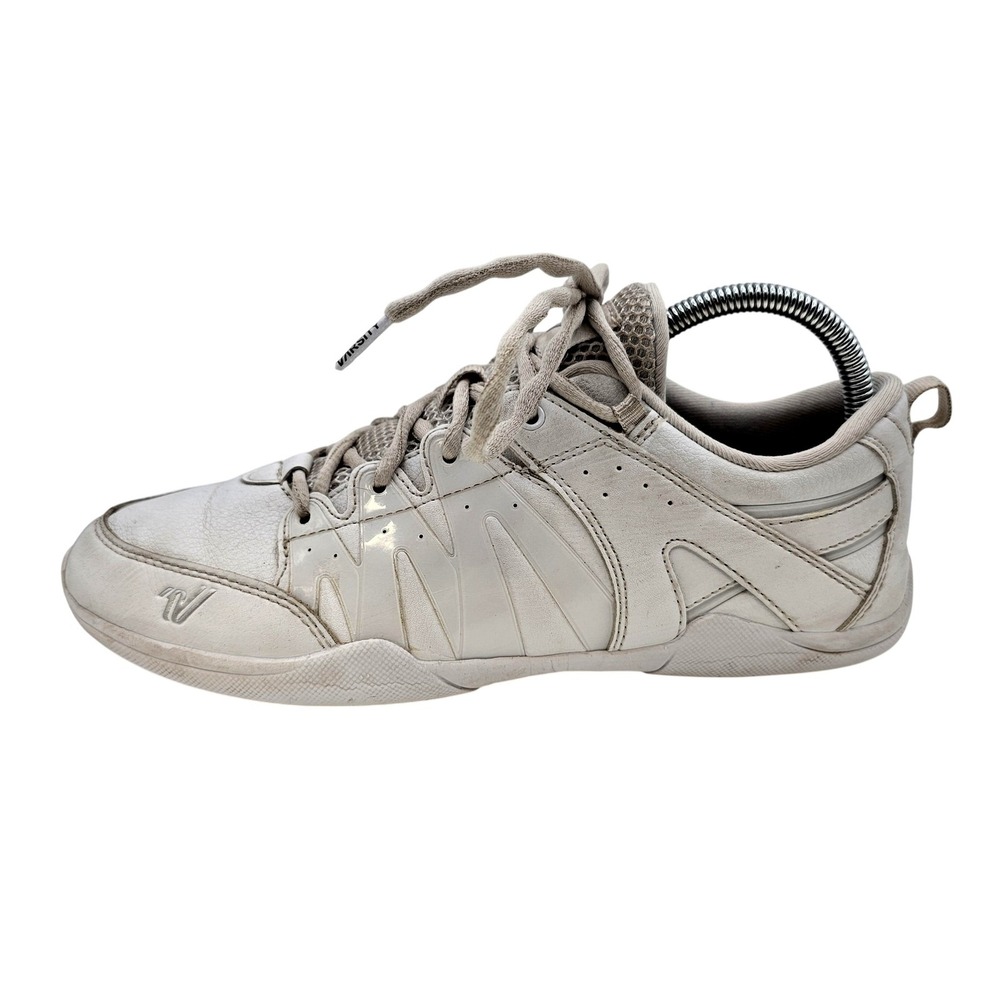 Varsity Charge Shoes Womens Size 9.5 White Cheerleading Athletic Sneakers 107529